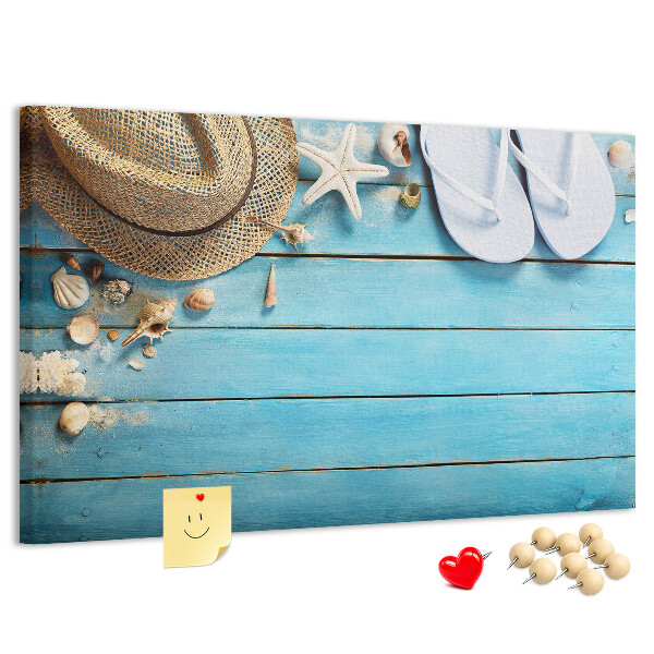 Kurkbord zomeraccessoire voor een dagje strand