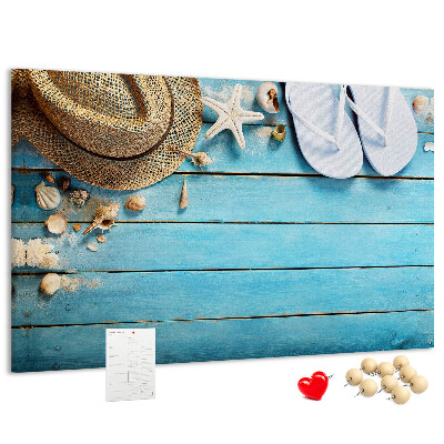 Kurkbord zomeraccessoire voor een dagje strand