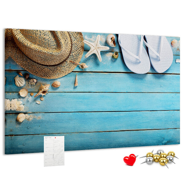 Kurkbord zomeraccessoire voor een dagje strand