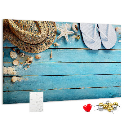 Kurkbord zomeraccessoire voor een dagje strand