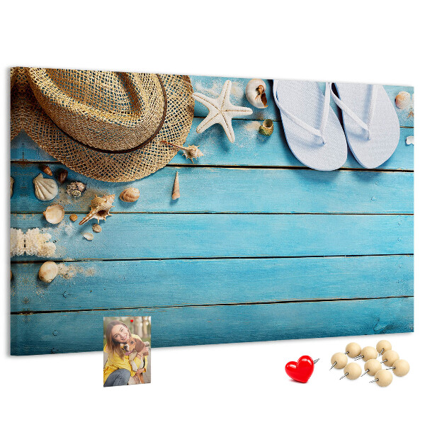 Kurkbord zomeraccessoire voor een dagje strand