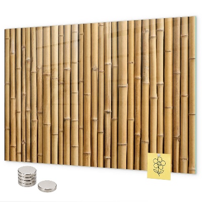 Magneetbord Bamboe stokken
