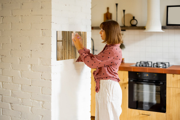 Magneetbord Bamboe stokken
