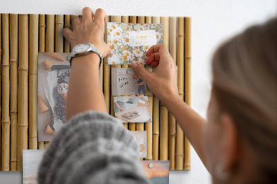 Magneetbord Bamboe stokken