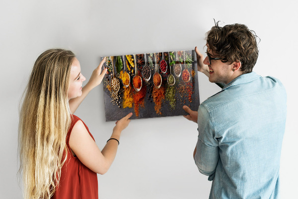 Magneetbord Specerijen op lepels