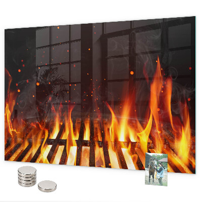 Magneetbord Grill