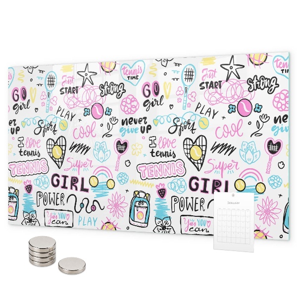 Magneetbord Graffiti