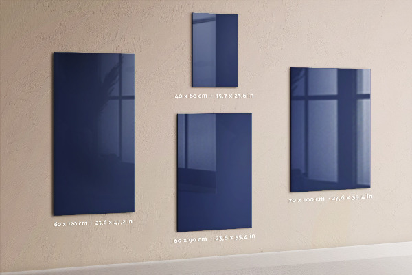 Magneet bord Marineblauwe kleur