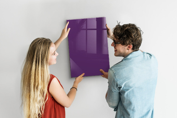 Magneet bord Paars