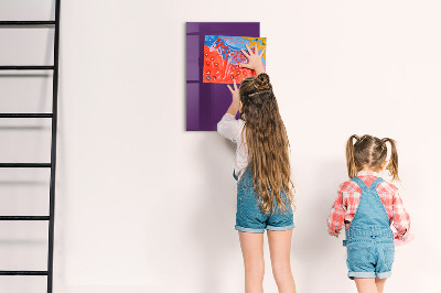 Magneet bord Paars