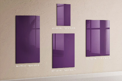 Magneet bord Paars