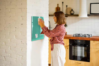 Magnet board Turkooiskleur