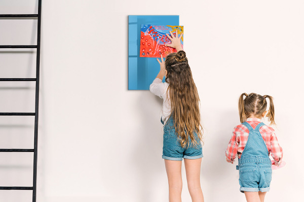 Magnet board Blauwe kleur