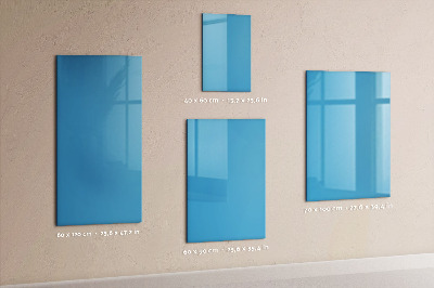 Magnet board Blauwe kleur