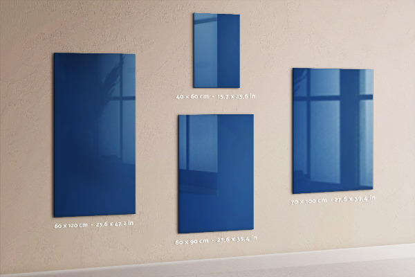 Magneet bord Blauwe kleur