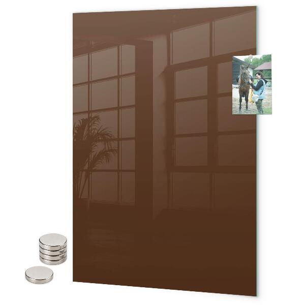 Magnet board Bruine kleur