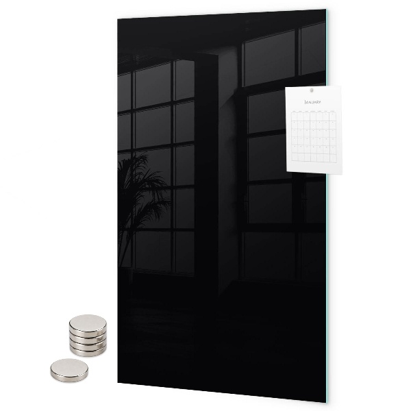 Magneet bord Zwarte kleur