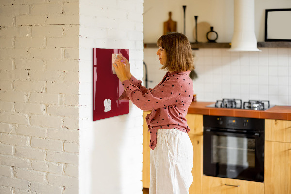 Magnet board Rode kleur