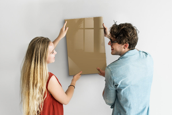 Magneet bord Donkerbeige kleur