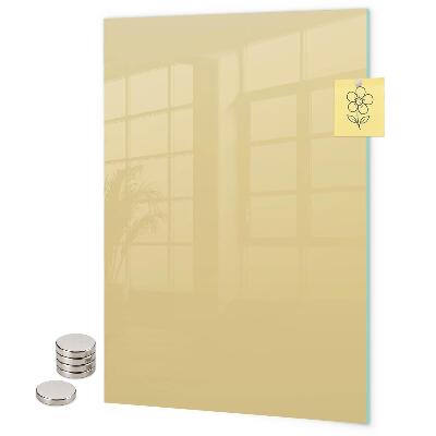 Magneet bord Beige kleur