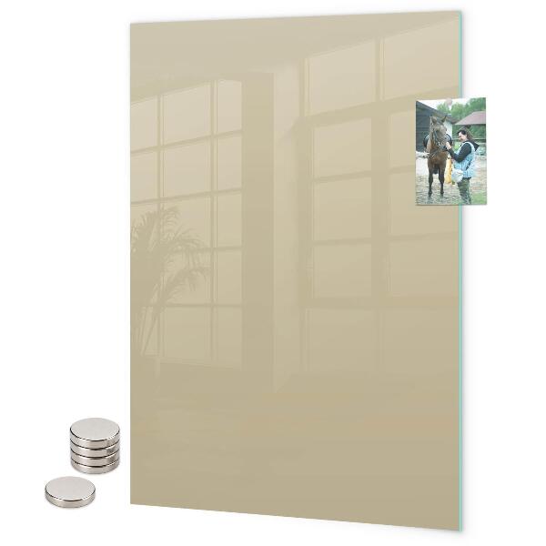 Magneet bord Beige kleur