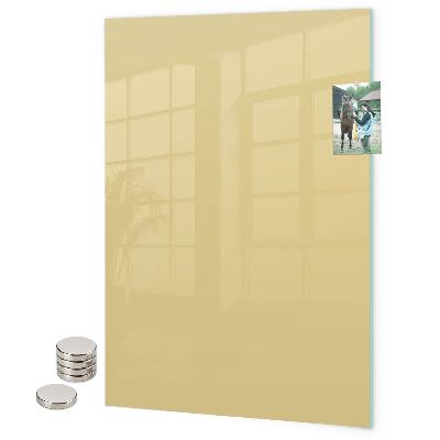 Magneet bord Beige kleur