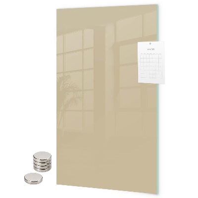 Magneet bord Beige kleur