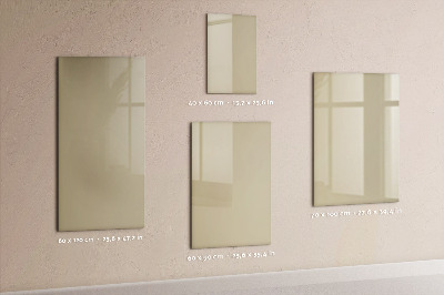 Magneet bord Beige kleur