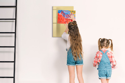 Magnet board Crème kleur