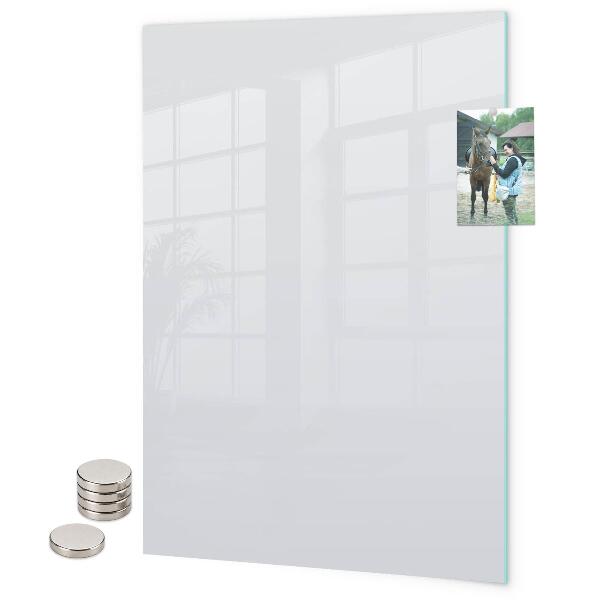 Magneet bord Kleur: donkerwit