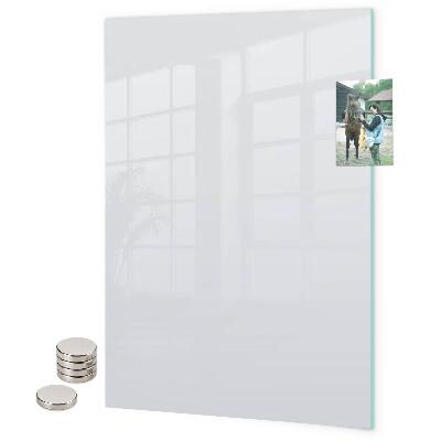 Magneet bord Kleur: donkerwit