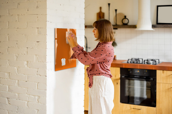 Magnet board Oranje kleur