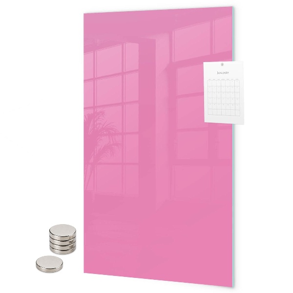 Magneet bord Roze