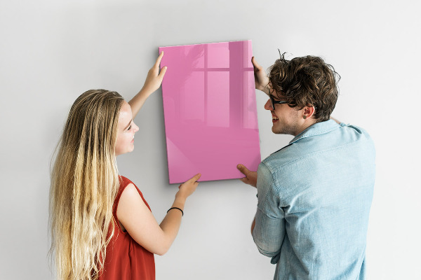 Magneet bord Roze