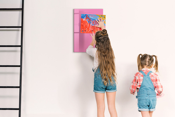 Magneet bord Roze