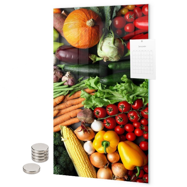 Magneet bord Kleurrijke groenten