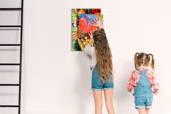 Magneet bord Kleurrijke groenten