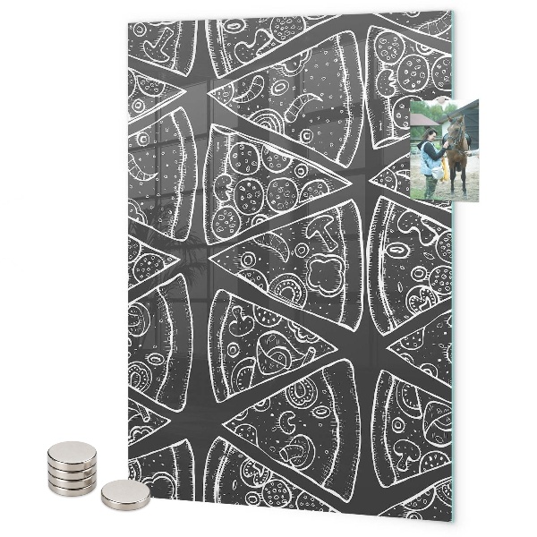 Magneet bord Italiaanse pizza