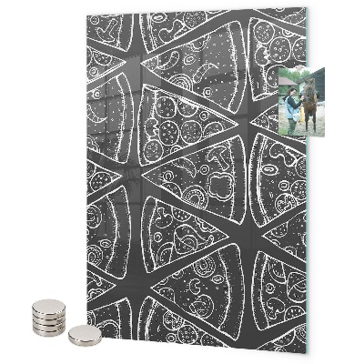 Magneet bord Italiaanse pizza