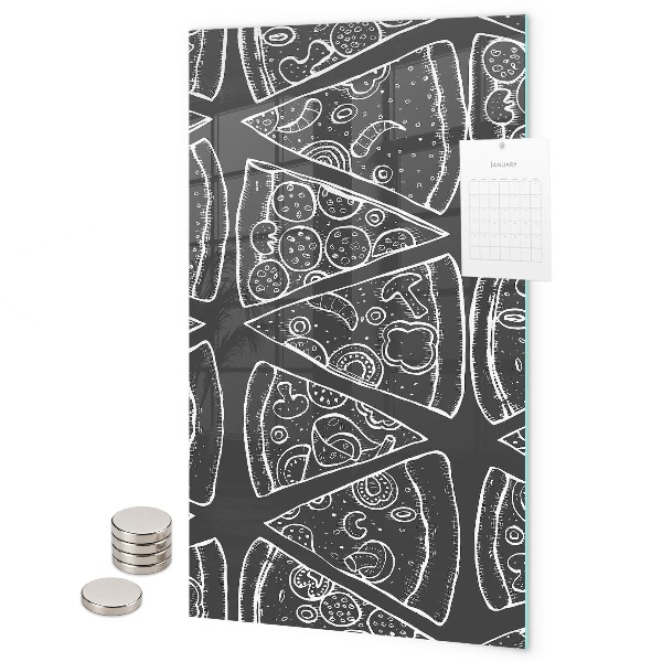Magneet bord Italiaanse pizza