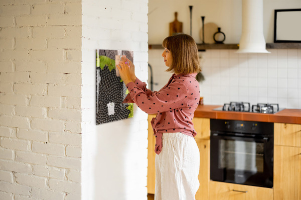 Magneet bord Zonnebloempitten