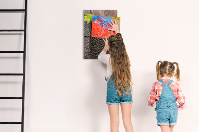 Magneet bord Zonnebloempitten