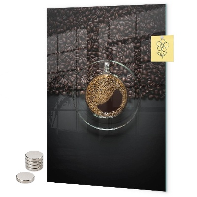 Magnet board Koffie en zaden