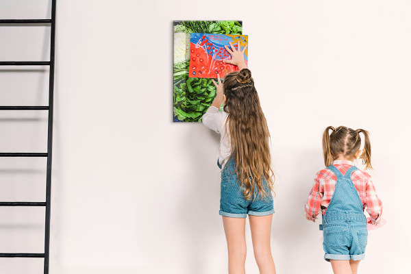 Magneet bord Sappige sla