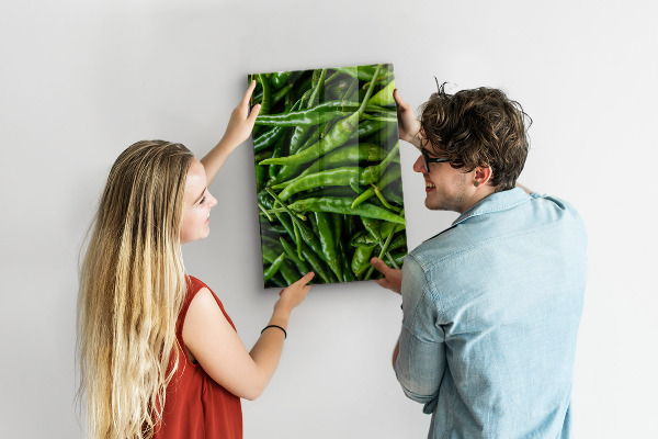 Magnet board Groene paprika