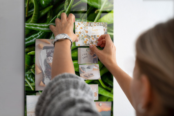 Magnet board Groene paprika