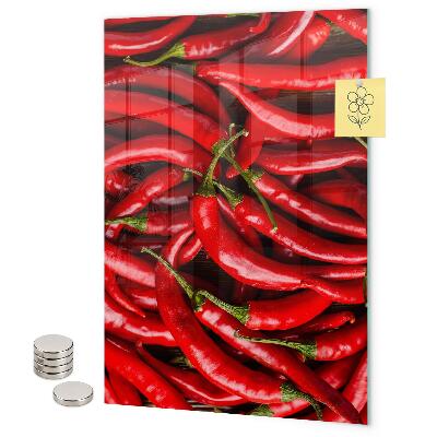 Magneet bord Hete pepers
