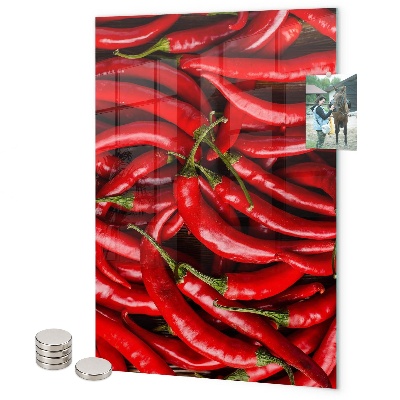 Magneet bord Hete pepers