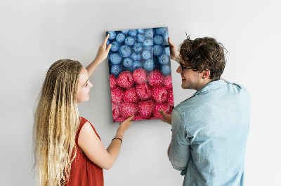 Magnet board Bosbessen en frambozen