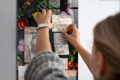 Magnet board Smaaktabel